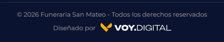 Funeraria San Mateo: Nosotros — página completa, vista móvil, fragmento 10.
