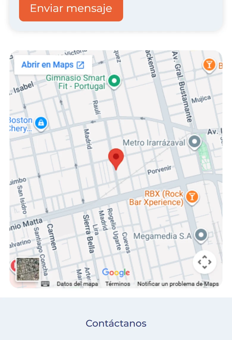 GV Bolsos Publicitarios: contacto — página completa, móvil, tramo 2 de 5.