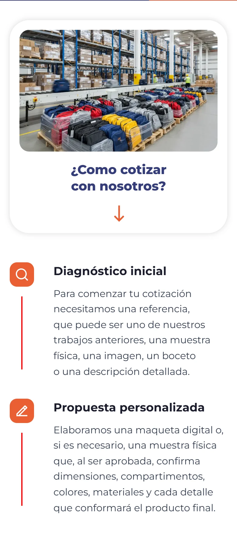 GV Bolsos Publicitarios: venta mayorista — página completa, móvil, tramo 2 de 6.