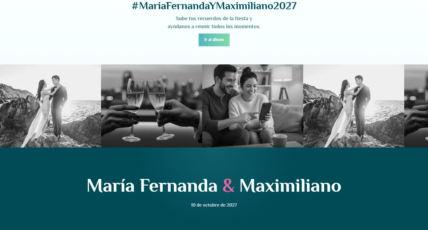 Una presentación con historia, programa y participación: María Fernanda y Maximiliano, escritorio, fragmento 5.