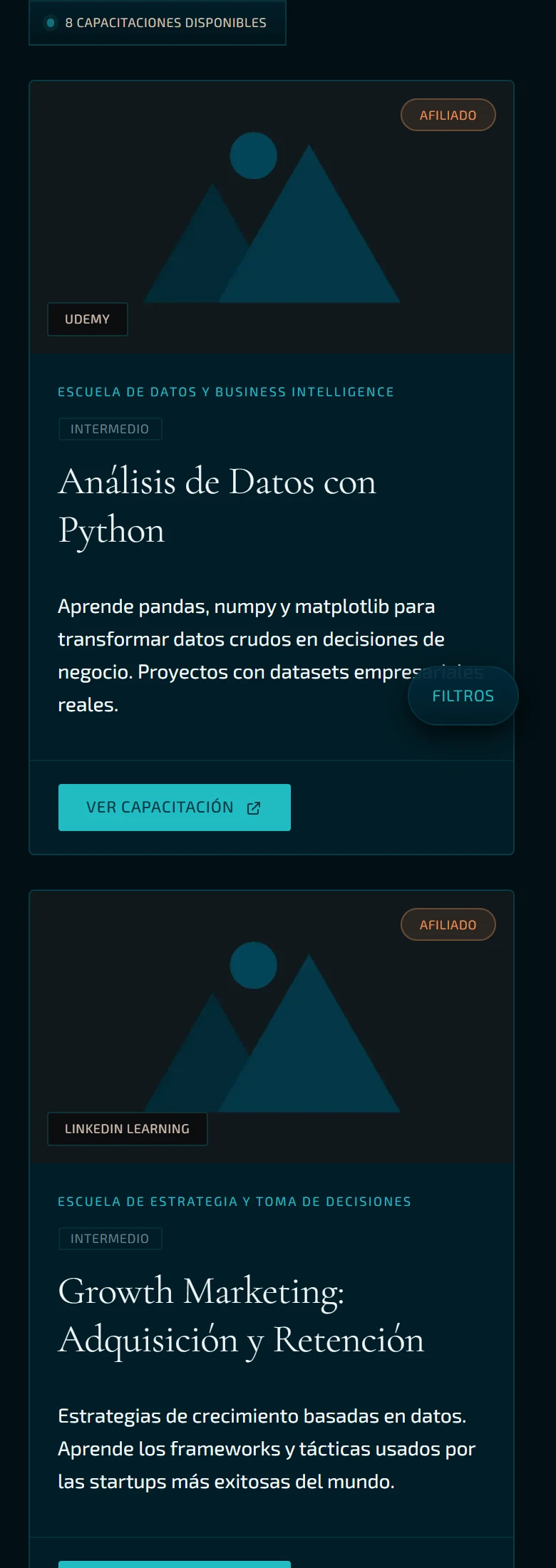 Neometis: Academia — página completa, vista móvil, fragmento 2.