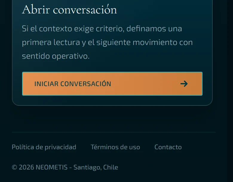 Neometis: Publicaciones — página completa, vista móvil, fragmento 3.