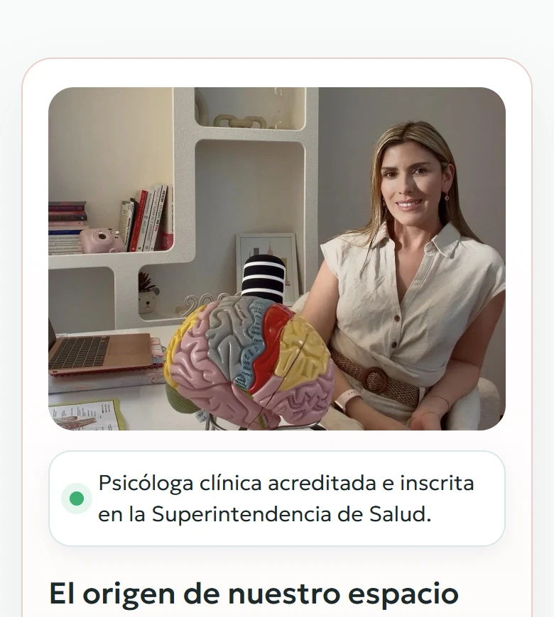 Tu Espacio Integral: Inicio completo, vista móvil, fragmento 2.